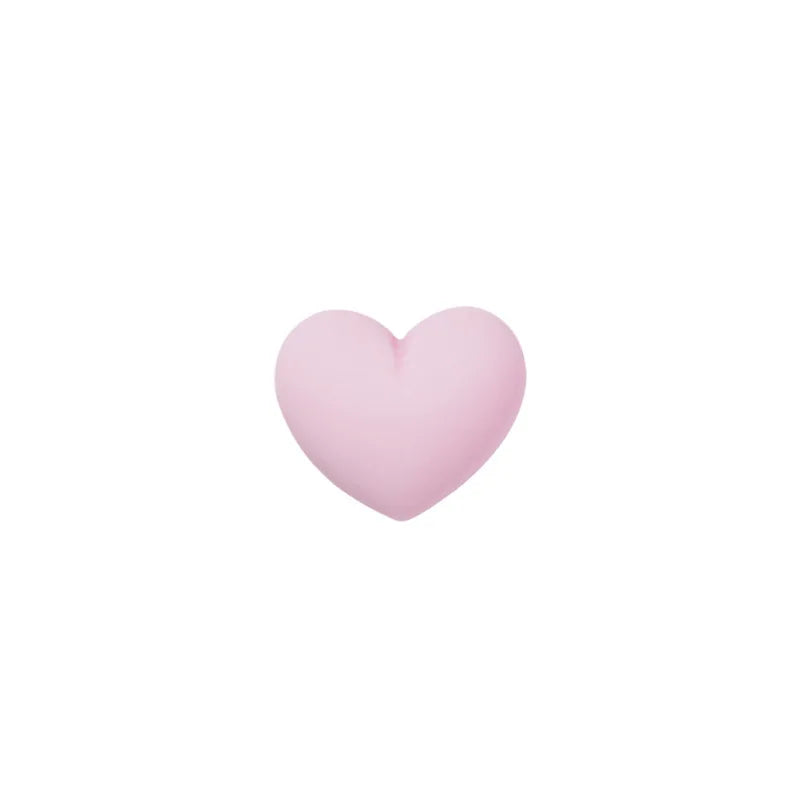 50Pcs Hearts Resin Flatback Hair Earring Accessory DIY Craft Supplies