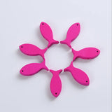 50Pcs Cartoon Fish Shape Wooden Beads Children's Jewelry Baby Toy