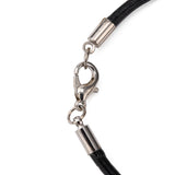 50Pcs Leather Cord Bracelet Making Kit with Clasps and Rings