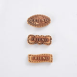 50Pcs Oval Letter Acrylic Beads Charm DIY Jewelry Making Necklace Bracelet