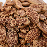 50Pcs Oval Letter Acrylic Beads Charm DIY Jewelry Making Necklace Bracelet