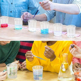 50Pcs Silicone Mixing Measuring Cups & UV Resin Mold Kit for Jewelry Making