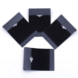 50Pcs Earrings Display Cards Plastic Jewelry Findings 6.2x4.5cm