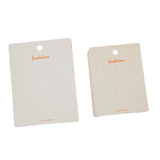 50Pcs Hair Accessories Paper Card Hair Clip Display Cards Rectangle Hair Barrett