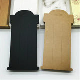 50Pcs Jewelry Hairpin Display Cards 16x8cm