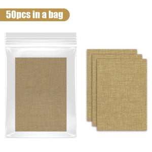 50Pcs Ginger Detox Pad Body Neck Knee Care Adhesive Foot Care