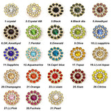 50Pcs Claw Rhinestone Flower Jewelry Making Glitter Crystal Beads Cabochons