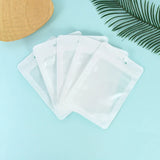 50Pcs Zip Lock Bags for Small Business Jewelry Packaging Clear Transparent