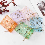 50Pcs Multicolour Jewelry Pouches Wedding Favour Bags for Christmas Celebrations
