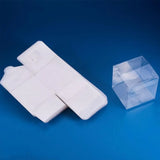 50Pcs Jewelry Storage Box Large Capacity Transparent PVC Cube Packaging
