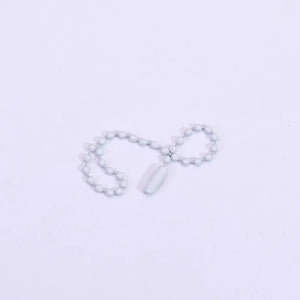 50Pcs Candy Alloy Bead Chain Key Chain DIY Accessories Key Ring Pendant