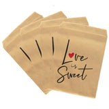 50Pcs/ Lot 13X18CM Treat Candy Bag Party Jewelry Small Business Packaging