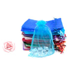 50Pcs 13x18cm Organza Jewelry Gift Bags 23colors Drawstring Pouches