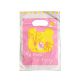 50Pcs 14*20cm Plastic Gift Bags with Handles Cartoon Mini Gift Packaging Bags