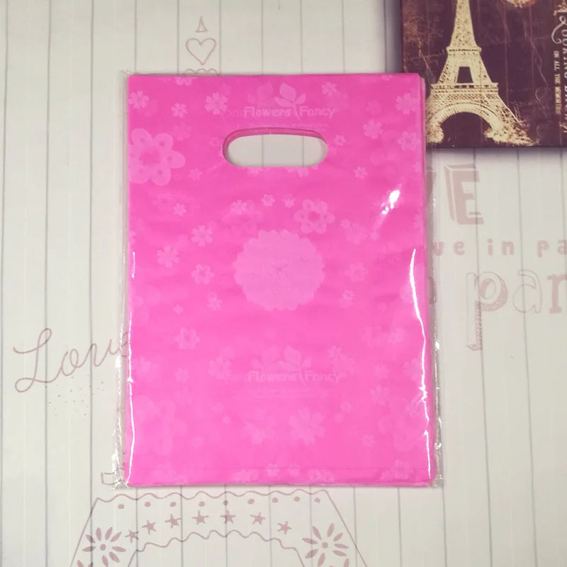50Pcs/Lot 15x20cm Small Jewelry Bag Plastic Bag Gift Bags Candy Party Bags