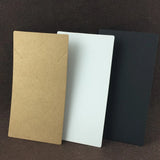 50Pcs/Lot 15x8cm Hand Chain Necklace Card Craft Paper Blank for Jewelry Display