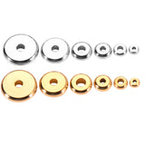 50Pcs Stainless Steel Spacer Beads DIY Jewelry Making Supplies
