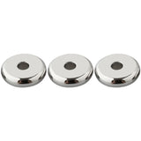 50Pcs/Lot 4 5 6 8mm Steel Spacer Beads DIY Bracelet Jewelry Making