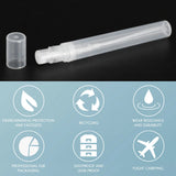 50Pcs 5ml Transparent Spray Bottle Atomizer Refillable