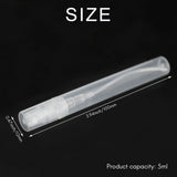 50Pcs 5ml Transparent Spray Bottle Atomizer Refillable
