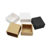 50Pcs 6.0*5.3*3.5cm Cardboard Drawer Paper Box Candy Packaging Boxes