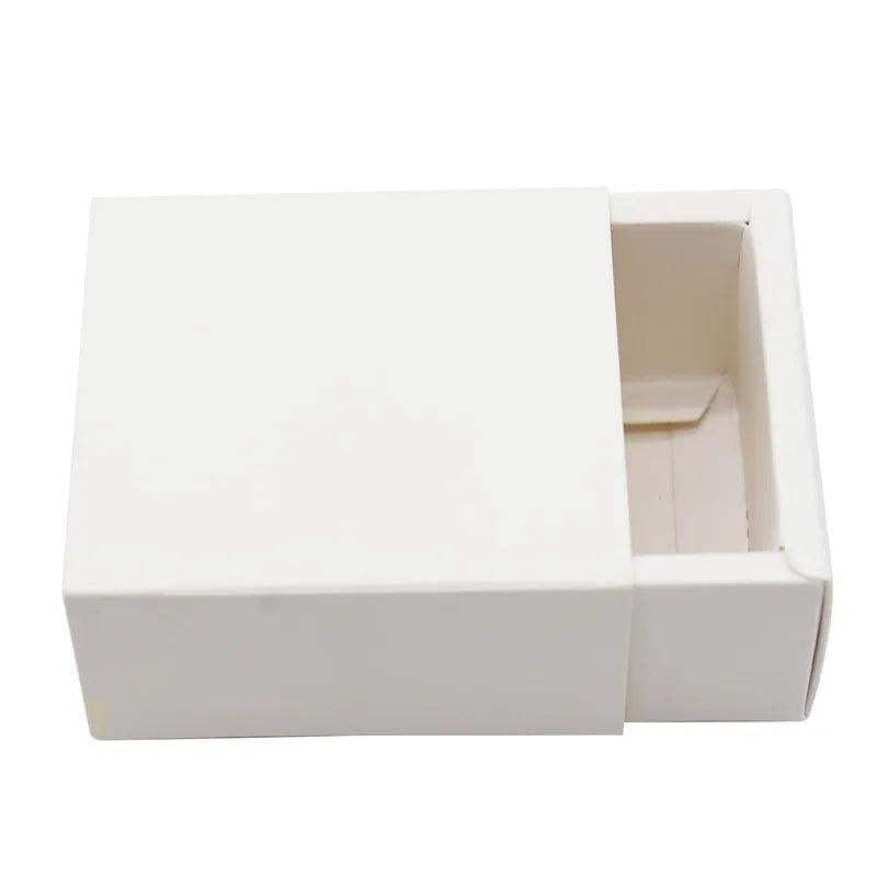 50Pcs 6.0*5.3*3.5cm Cardboard Drawer Paper Box Candy Packaging Boxes