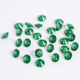 50Pcs 6mm CZ Zircon Stone AAAAA Cubic Zirconia Gems for Jewelry Making