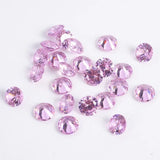 50Pcs 6mm CZ Zircon Stone AAAAA Cubic Zirconia Gems for Jewelry Making