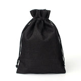 50Pcs 7x9 8x10cm Drawstring Burlap Gift Bags for Jewelry Packaging Wedding