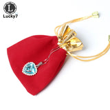 50Pcs Velvet Pouches Jewelry Charpie Cotton Flannel Bag