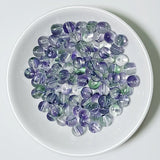 50Pcs 8mm Crystal Glass Beads Spacer Loose Beaded Jewelry Making DIY Charms