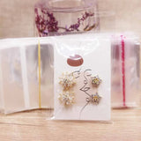 50Pcs/Lot Earring Card Four Holder 5x7cm Hot Girl /Abstract painting paper card