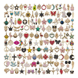 50Pcs Cute Cat Enamel Jewelry for Women