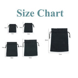 50Pcs Jute Bag 7x9/8x10/10x14/13x18 Burlap Gift Pouch Bracelet Jewelry