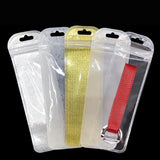 50Pcs Ziplock Bags for Pens Keychain Watch Band Jewelry Self Sealing