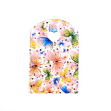50Pcs 13x21cm Plastic Boutique Candy Gift Bags Handles Favor Earrings Jewelry