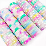 50Pcs Silicone Luminous Bracelets Mix Style Glow in The Dark Bangles