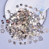 50Pcs Mix Fruit Cherry Sakura Sun Charms DIY Sea Animal Cat Ghost Pendants
