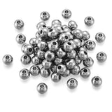 50Pcs Stainless Steel Spacer Beads for DIY Jewelry Making