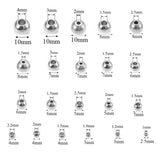 50Pcs Stainless Steel Spacer Beads for DIY Jewelry Making