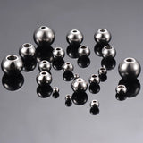 50Pcs Stainless Steel Spacer Beads for DIY Jewelry Making