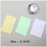 50Pcs Silver Polish Cloth Anti Tarnish Wipe for Sterling Silver Jewelry