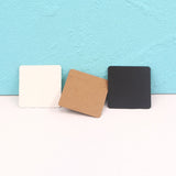 50Pcs Small Paper Bracelets Card 6x6cm Square Jewelry Display Packaging