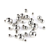 50Pcs Stainless Steel Spacer Beads DIY Jewelry Making Findings
