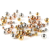 50Pcs Stainless Steel Spacer Beads DIY Jewelry Making Findings