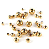 50Pcs Stainless Steel Spacer Beads DIY Jewelry Making Findings