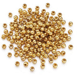 50Pcs Stainless Steel Spacers Beads Round Charm DIY Jewelry Making Findings