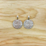 50Pcs Tibetan Silver Bird Pigeon Round Charms Pendants DIY Jewelry Making
