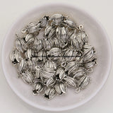 (50Pcs/Lot) Tibetan Silver Tulip-Shape Pendant 14x7mm HA12410B