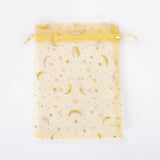 50Pcs Moon Star Organza Bags Ramadan Eid Gift Packaging